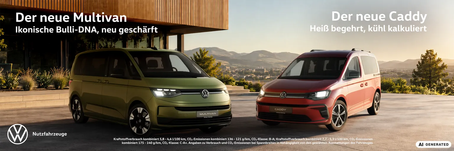 Der neue Multivan, der neue Caddy