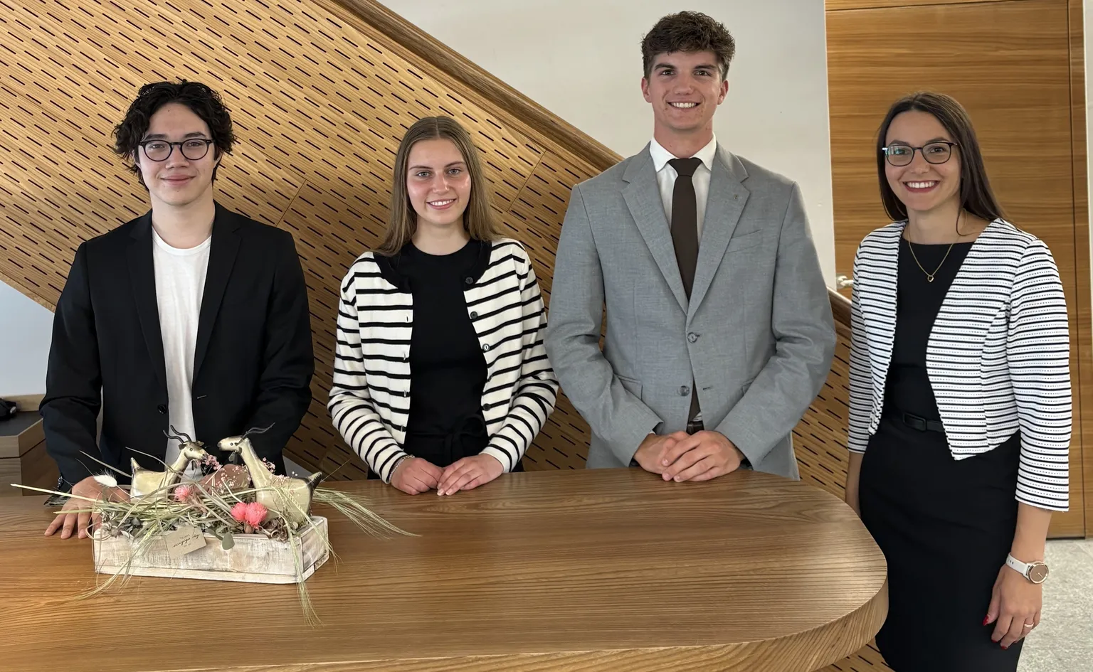 Gruppenbild mit Lernenden