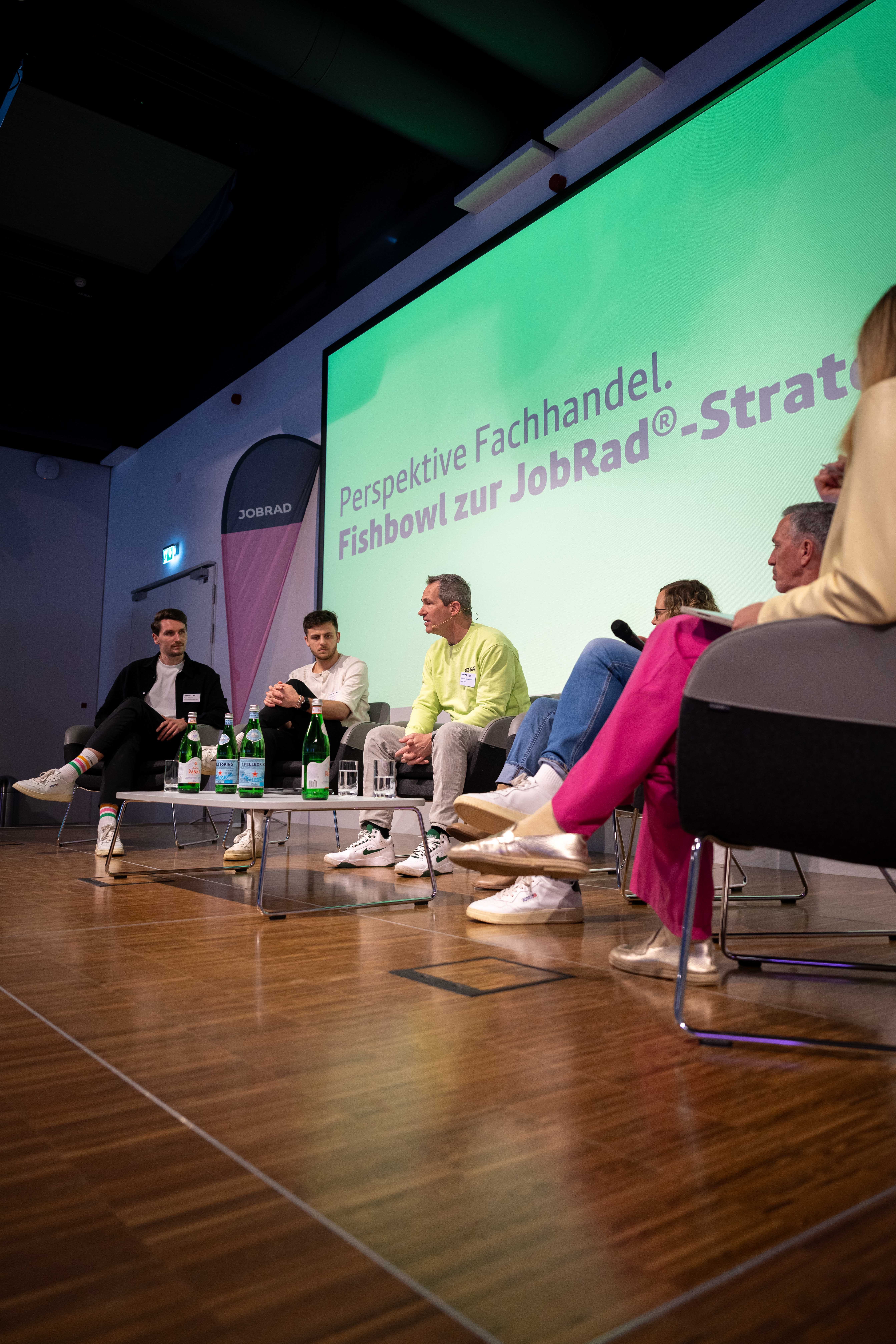 Szene aus der Panel-Diskussion