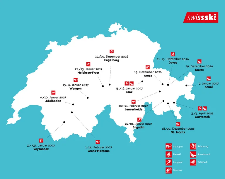 Plan Weltcups Schweiz 2026-27