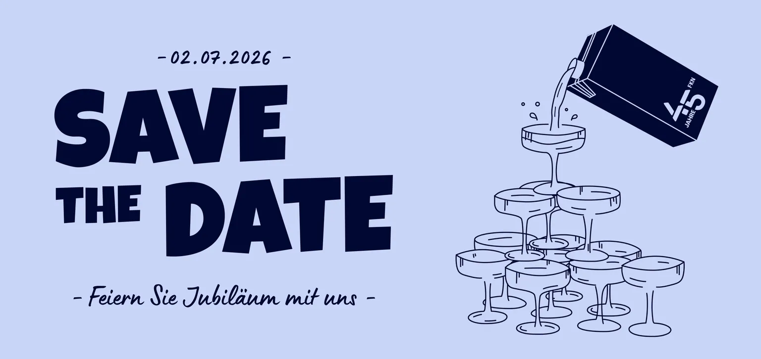 Header Save the date Einladung 2.7.2026 