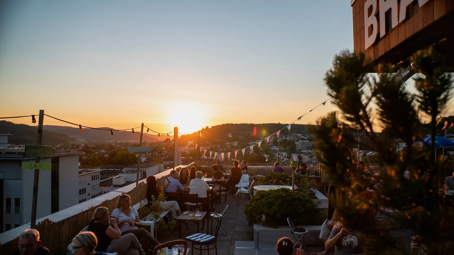 Dachterrasse zum Wiedehopf